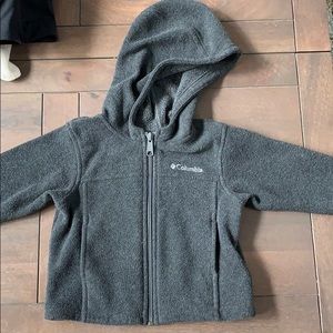 Toddler hooded Columbia fleece